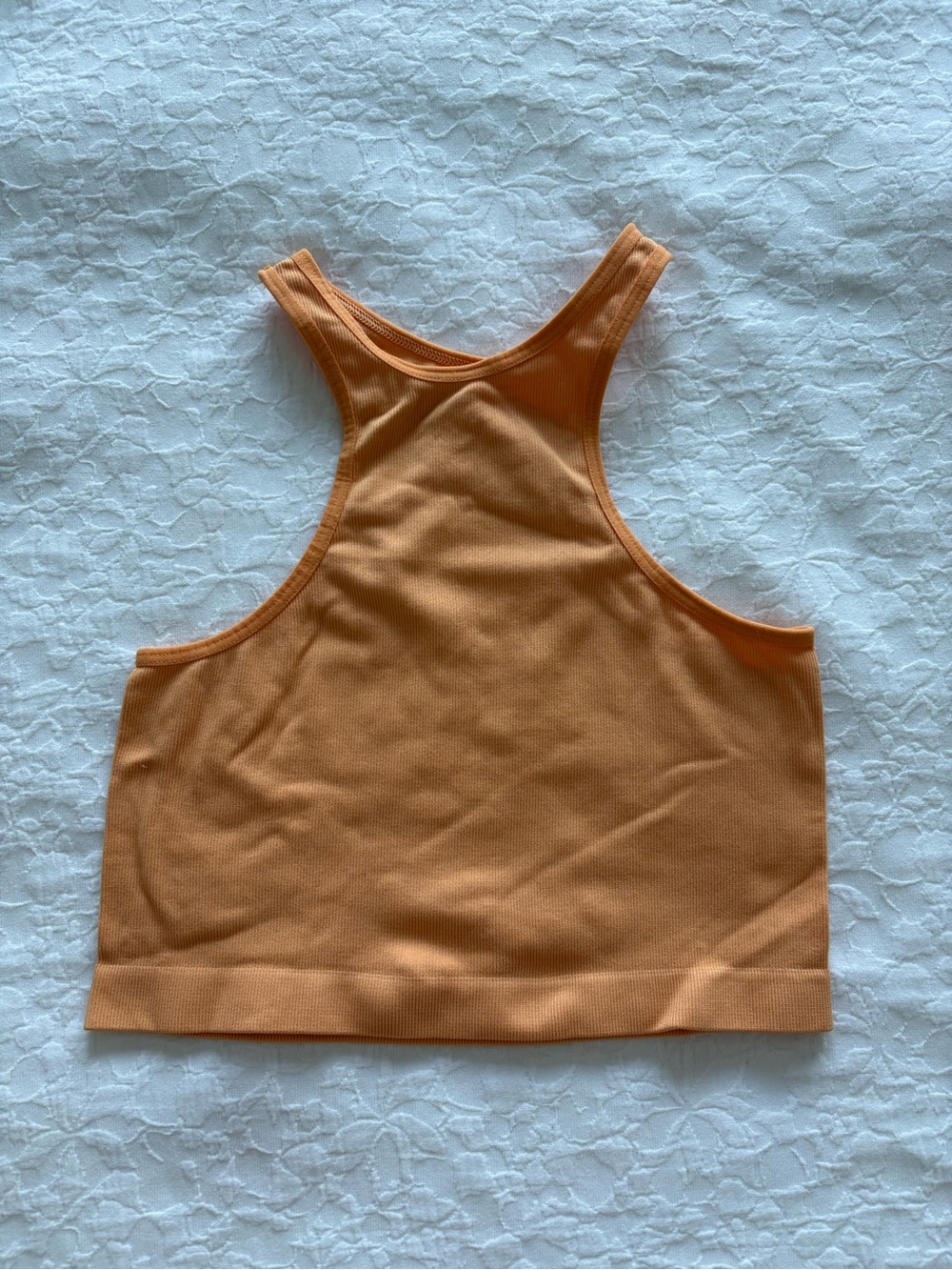 Urban Outfitters/Out From Under Seamless Racerback Crop Bralette - Orange